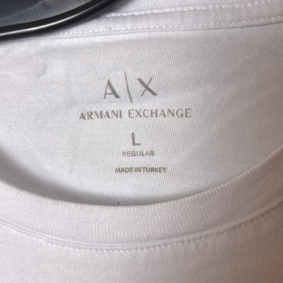 Armani Exchange women long sleeve t shirt ,white,logo ,EC, 100 cotton, casual - Picture 5 of 13